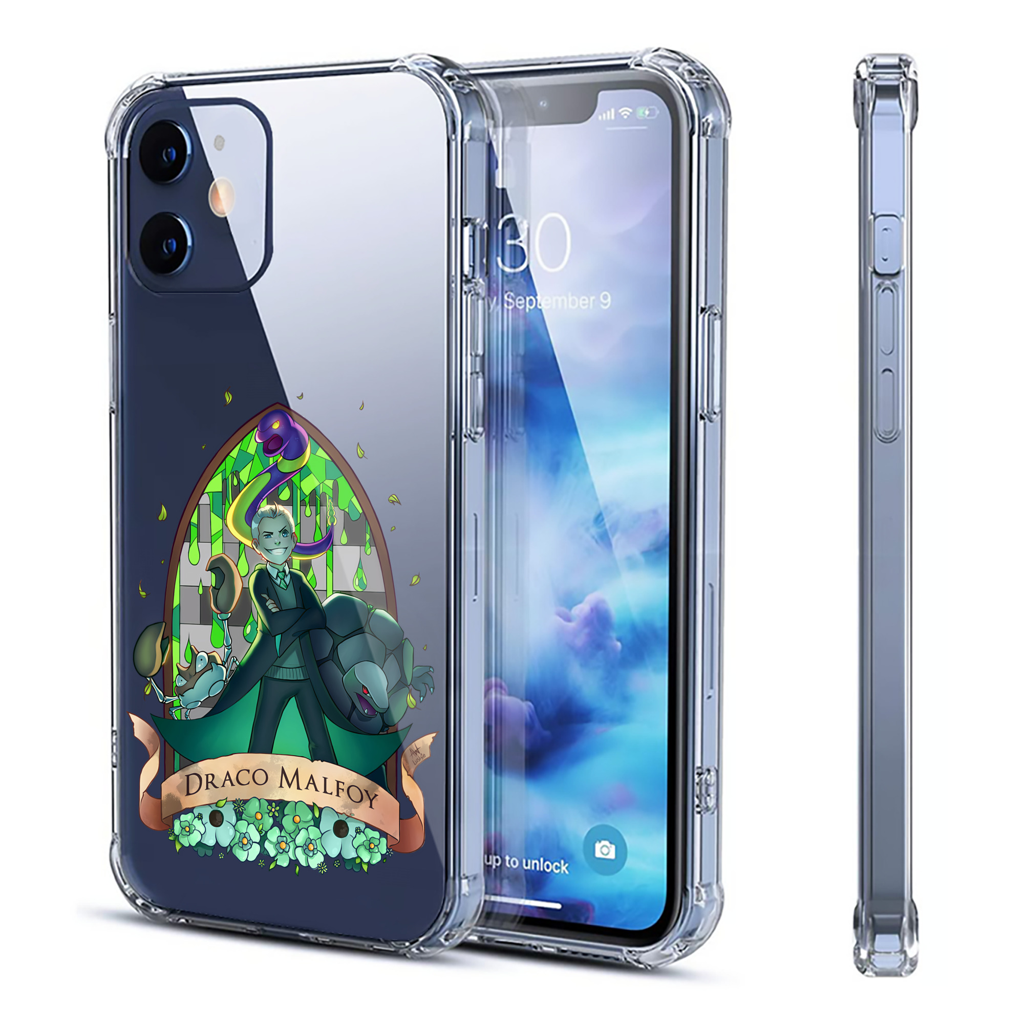 （画像用） Harry Potter ハリー・ポッターシリーズ 【iPhone 12シリーズ対応】透明スマホケース（クリアソフトケース）